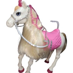 Barbie Shimmer Horse 2019 Mattel Lights Up Changes Colors Moves Sound Barbiecore